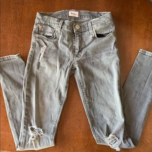 Gray Hudson Jeans